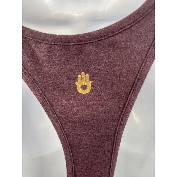 Spiritual Gangster Size XS Ruffle Romper Jumper Peace Love Yoga USA Racerback - Picture 4 of 12